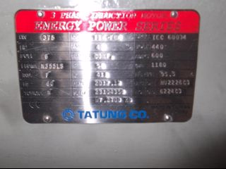 【未使用】大同日本製モーターの詳細画像|1枚目