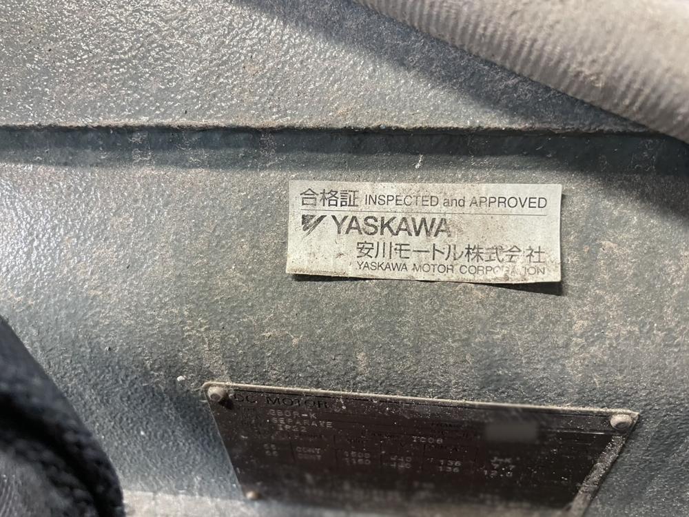 【中古】安川電機製モーターの詳細画像｜2枚目