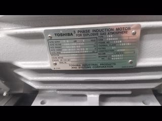 【中古】東芝製インダクションモーターの詳細画像|1枚目